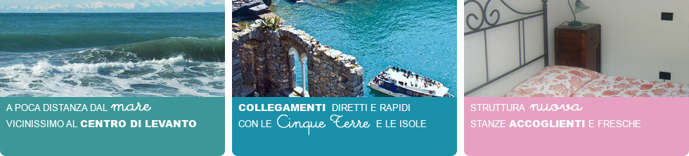 Vicinissimo a Levanto e alle Cinque Terre, Near Levanto and Cinque Terre